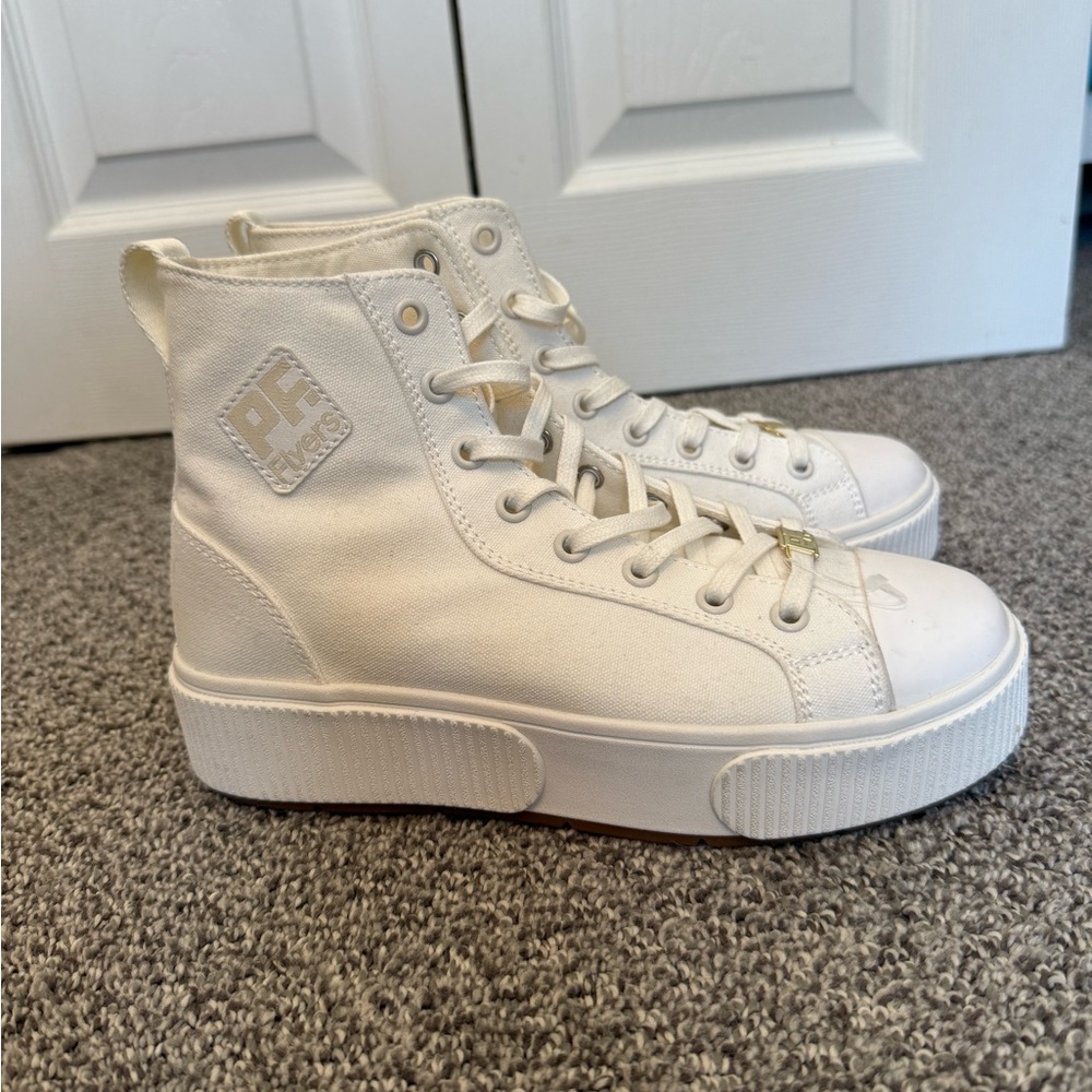 SOLD P.F. Flyers Allston Hi Top Platform